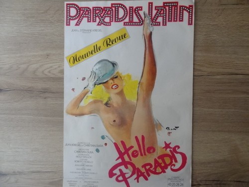 Affiche ancienne originale - affiche,