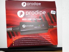 Câble MIDI to USB PRODIPE 1i1o Connectez votre ordinateur à un Clavier Win / Mac