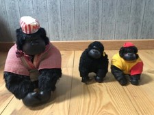 Lot de 3 singes  Murphy