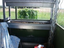 support avec 3 bacs galvaniser