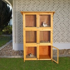 Clapier à lapins en bois Cage