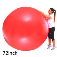 Ballon géant en latex rouge