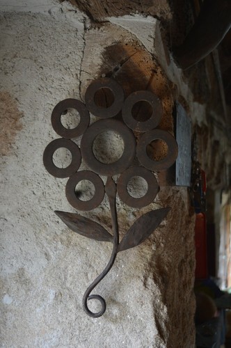 Fleur fer forgé - fleur,