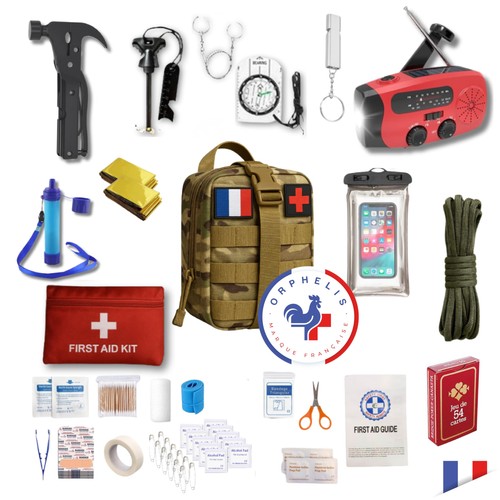 Kit urgence 72h - d'urgence, complet