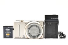 [Near MINT] Nikon COOLPIX S9100 12.1MP Compact Digital Camera Black from Japan