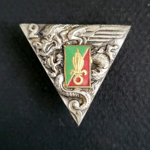 Insigne militaire régiment - militaire, 2e