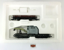 PNV45 - MARKLIN H0 48674 - ENSEMBLE DE TRAIN WAGON GRUE