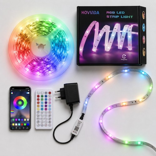 Ruban led rgb - ruban, mètre