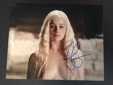 Photo signée Emilia Clarke -
