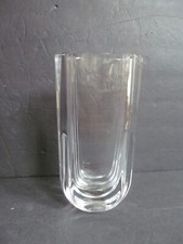 Kosta Boda Crystal Vase 48441 Goran Warff Signed