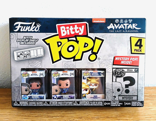 Pack figurines bitty pop - 4,