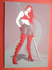 MORENO  EX LIBRIS SERIGRAPHIE LE REGULATEUR  DURANGO ETAT NEUF