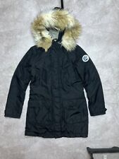 Napapijri Men’s Black Winter Parka Snow Jacket Coat Anorak Skidoo Size:S