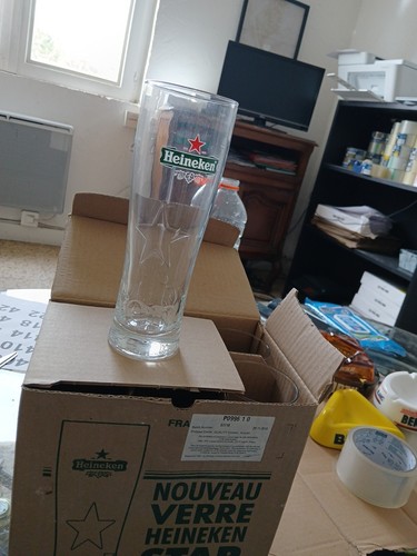 Lot verres 25 cl biere - ,