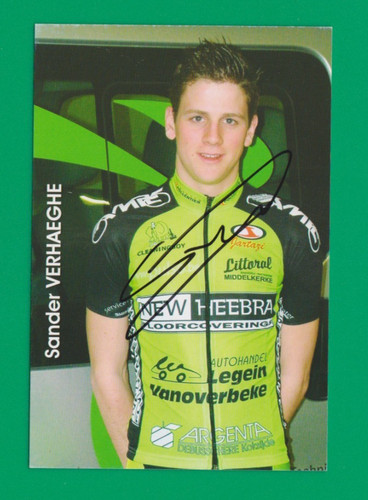 Cyclisme carte cycliste sander - cyclisme,