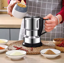 Electric coffee grinder for