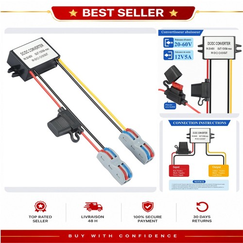 Convertisseur tension 24v - de,