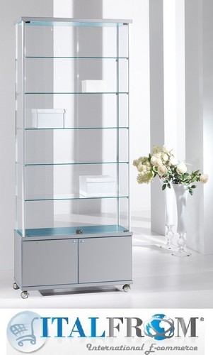 Verre vitrine avec - vitrine, armoire