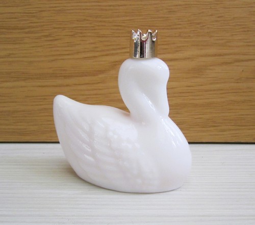 Flacon cygne avon vintage - flacon,
