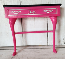 Barbie Malibu Ave Mall Replacement Hair Salon Pink Black Table READ