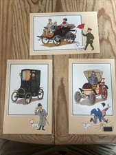 Lot 3 Chromos Tintin Hergé