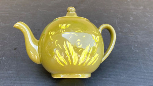 Theiere faience sarreguemines - ,