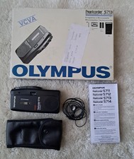 Olympus Pearlcorder S713 - Dictaphone Enregistreur Lecteur à Microcassette