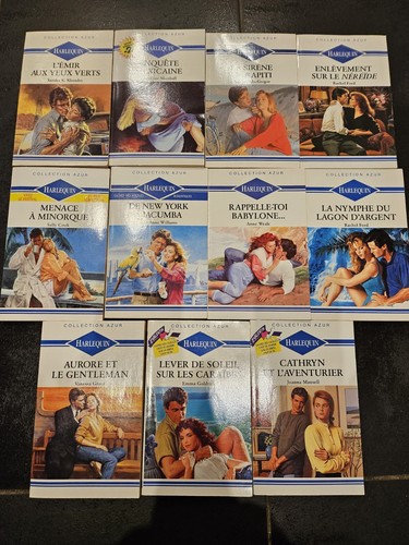 Lot livres harlequin - de, :