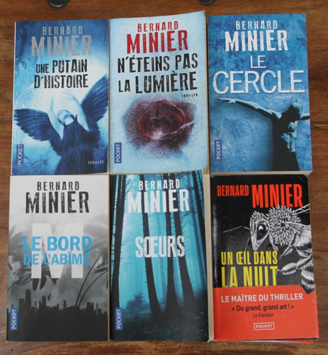 Bernard minier lot de 6 - minier,