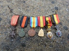 Lot de 6 médailles de