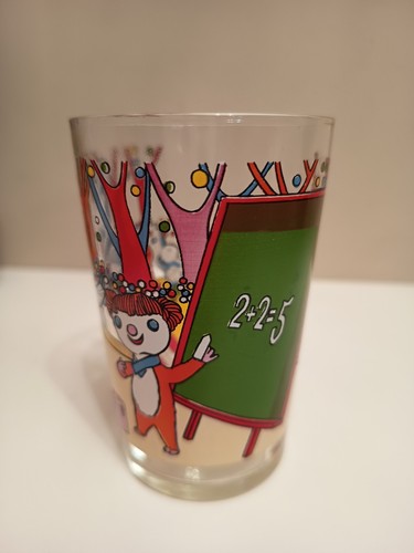 Verre moutarde ancien - verre, à