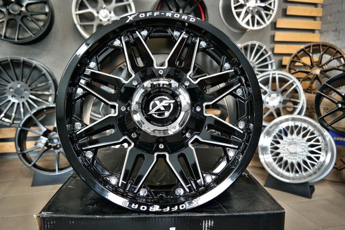 Jantes noires poli style 4x - xf,
