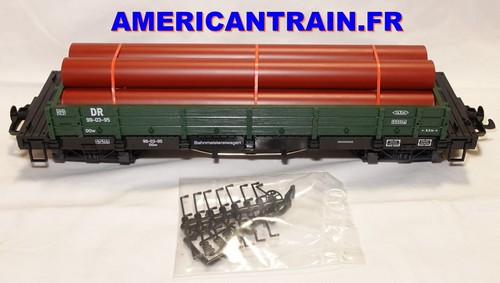 Wagons plat rebords bas dr - à,