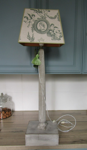Grande lampe shabby chic - shabby,