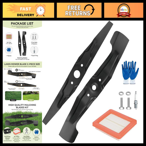 Mulching blades kit - mulching,