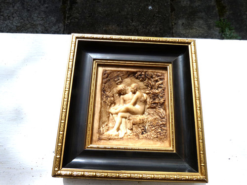 Tableau ancien bas - , relief
