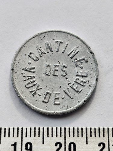 Jeton centimes cantine des - centimes,
