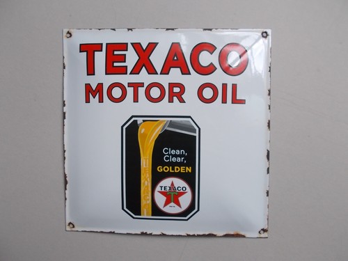 Texaco motor oil - ", "
