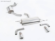 Milltek Duplex Système d'échappement sport depuis la Cat. VW Golf 6 Gti Chaque