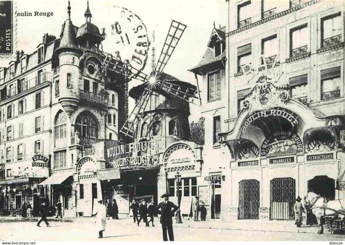 Carte postale reproduction - carte,