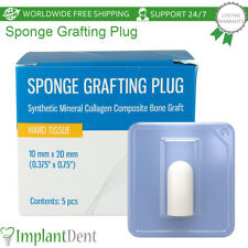 5pcs Dental Sponge Grafting Plug Synthetic Collagen Composite Sterile Socket