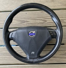 Volvo S60 R V70 R Steering Wheel Black With Blue Stitching 01 -￼09 OEM