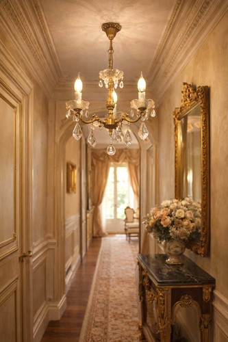 Beau petit lustre - , en