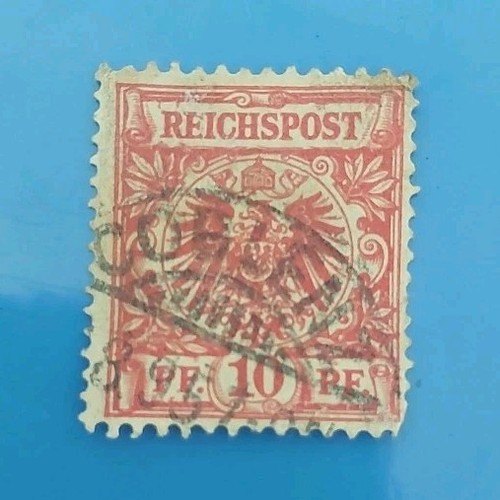 Tres rare timbre allemagne - rare,