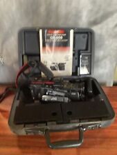Ancienne Caméra JVC VideoMovie + Malle De Transport Vintage #B888
