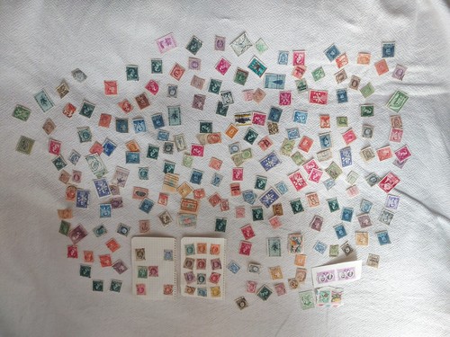 Gros lot timbres - gros, belges