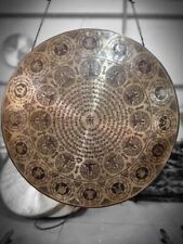 26" Tibetan Healing Gong — Handmade Hand-Hammered Sound Gong for Meditation