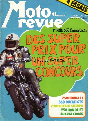 Moto revue 2250 honda 750 - moto, cb