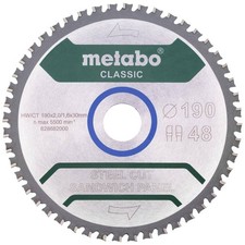 Metabo 628684000 Lame de scie