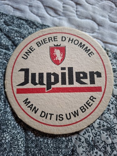 Sous bock bière jupiler - bière,